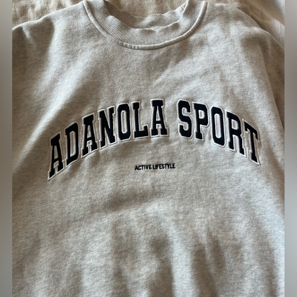 Adanola Gray Sweatshirt